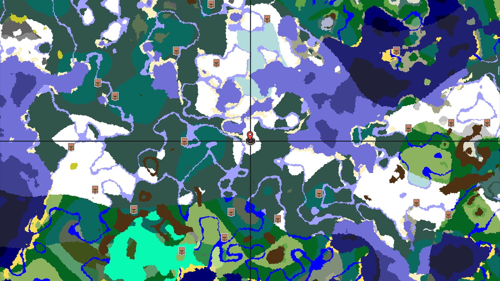 A Cold Start: Trial Chambers Near Snowy Plains Spawn — Minecraft seed preview