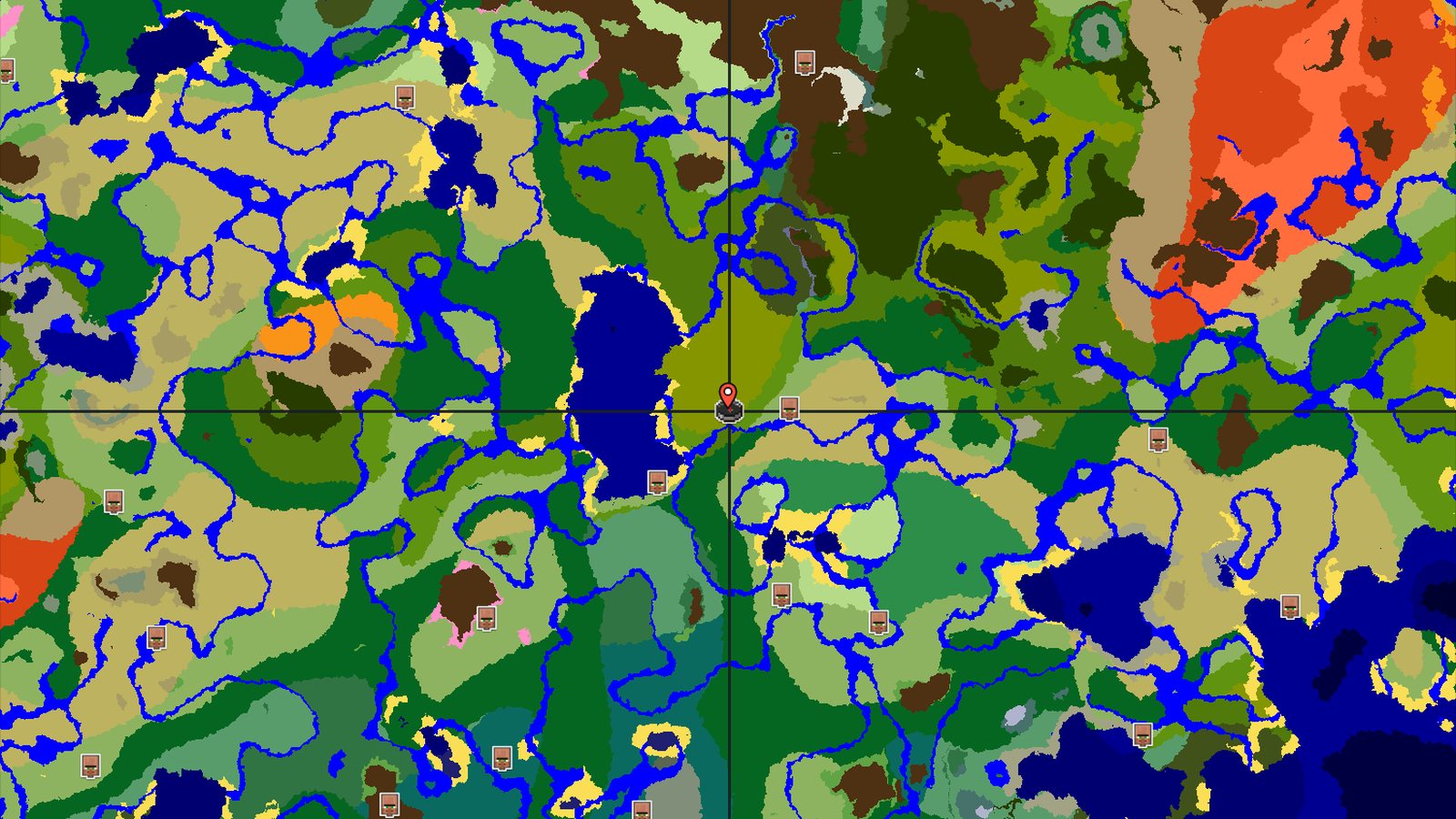 Bamboo Jungle Spawn with Nearby Village and Trial Chambers — Minecraft seed preview
