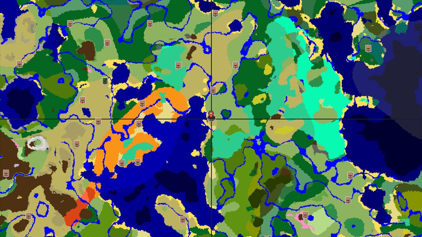 Savanna Start with Mangrove Swamp Nearby — Minecraft seed preview