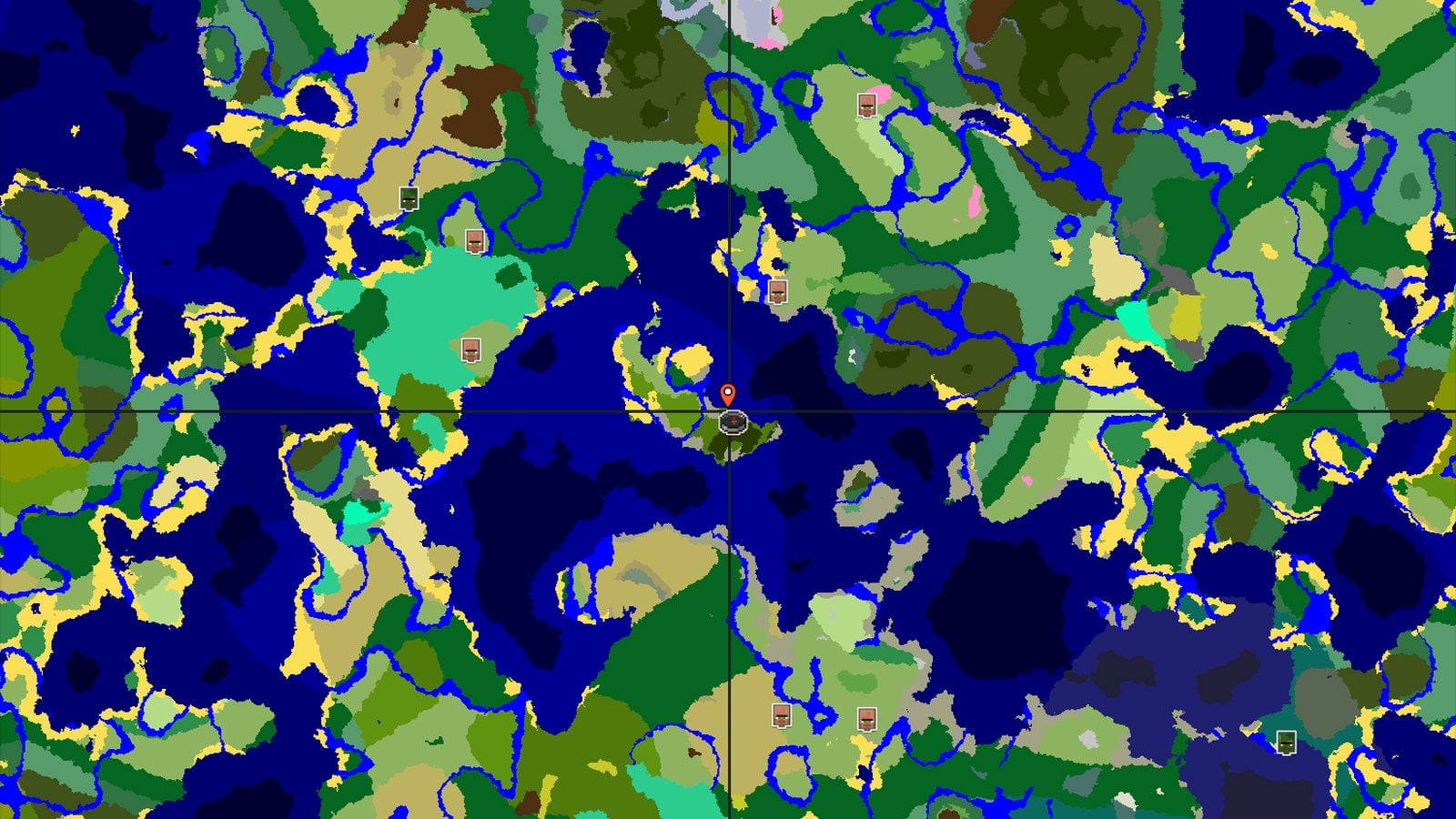 Jungle Island Spawn with Trial Chambers Nearby — Minecraft seed preview