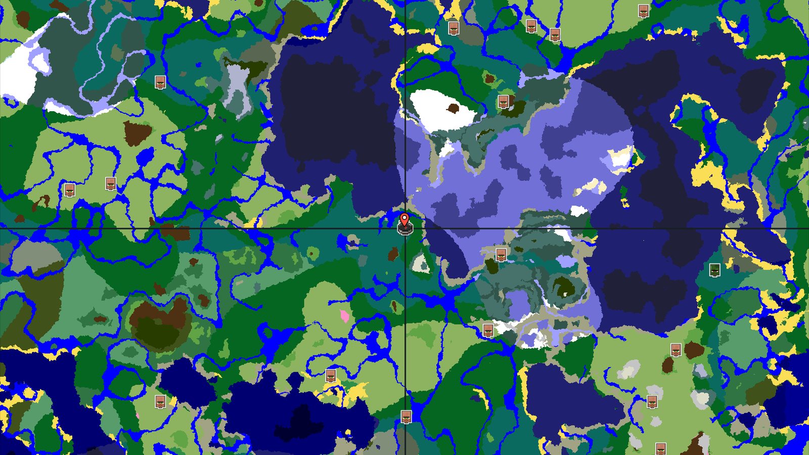 Spawn at Village and Ancient City in Taiga — Minecraft seed preview