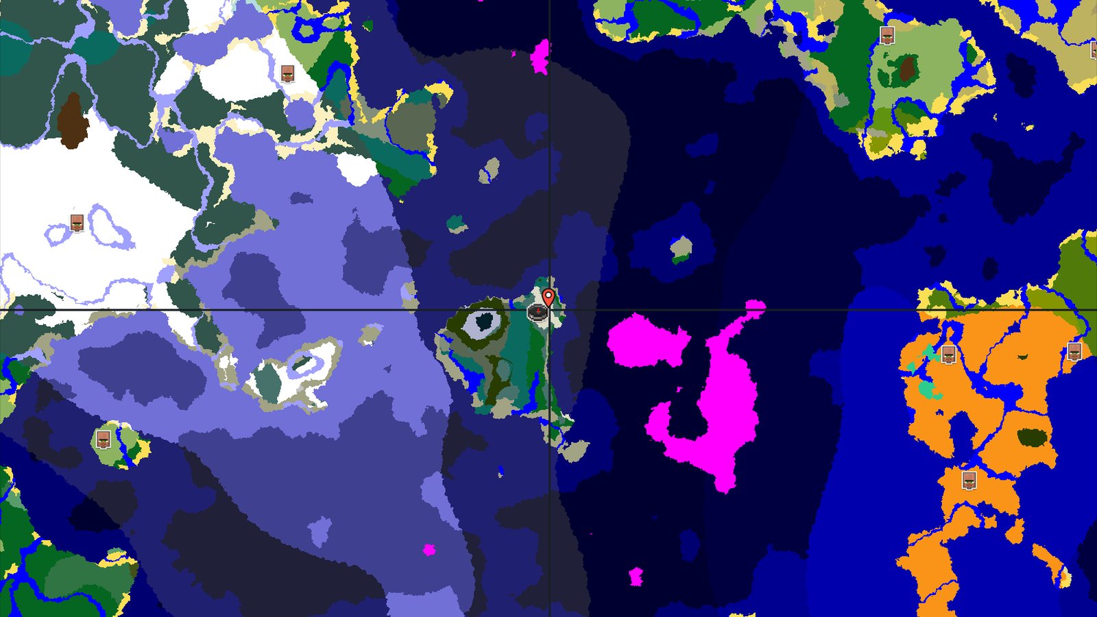 Spawn in Peaks, Ancient City Just Below — Minecraft seed preview