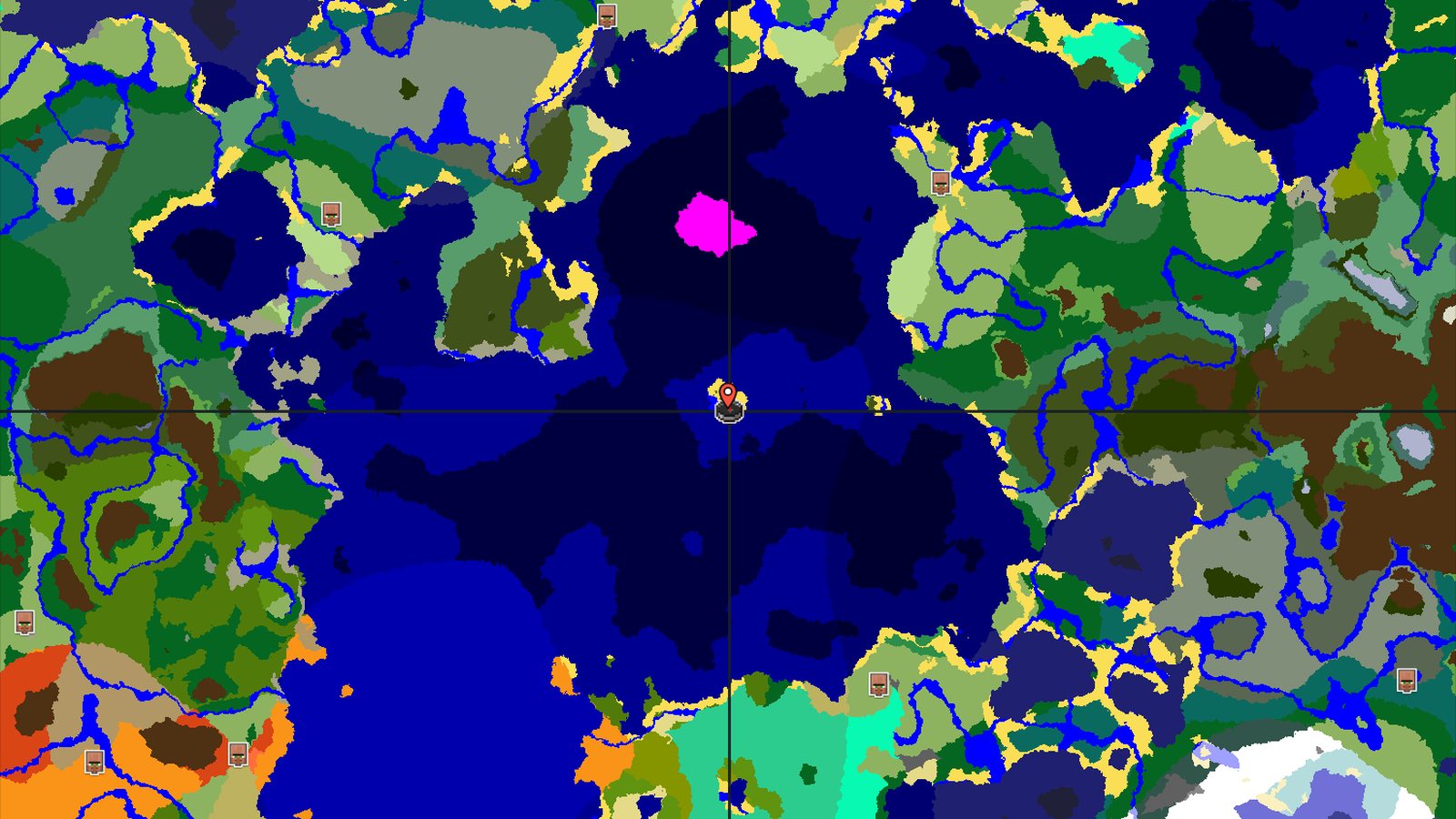Jungle Island Spawn with Quick Access to Underground Loot — Minecraft seed preview