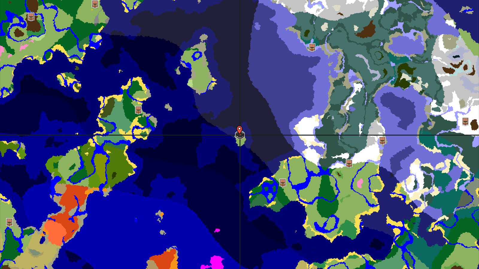 Island Spawn with Nearby Trial Chambers — Minecraft seed preview
