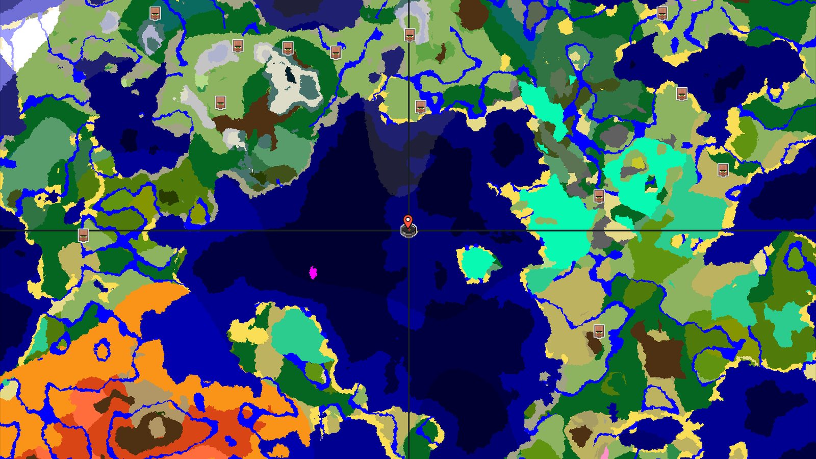 Island Spawn with Nearby Mineshaft and Ocean Views — Minecraft seed preview