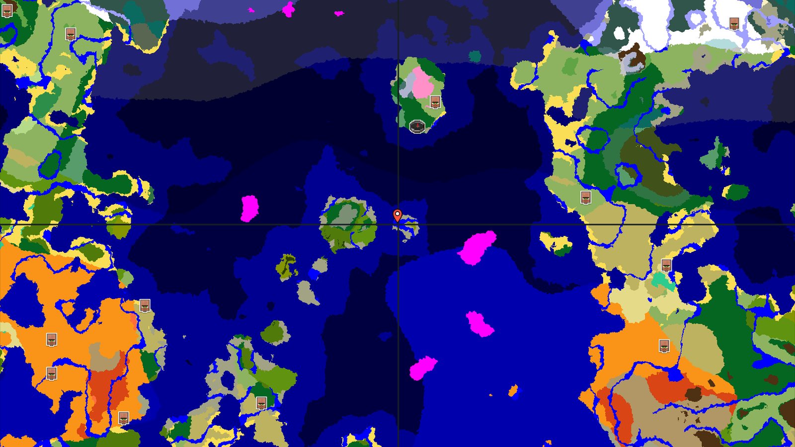 Ocean Explorer: Islands, Caves, and Distant Jungles — Minecraft seed preview