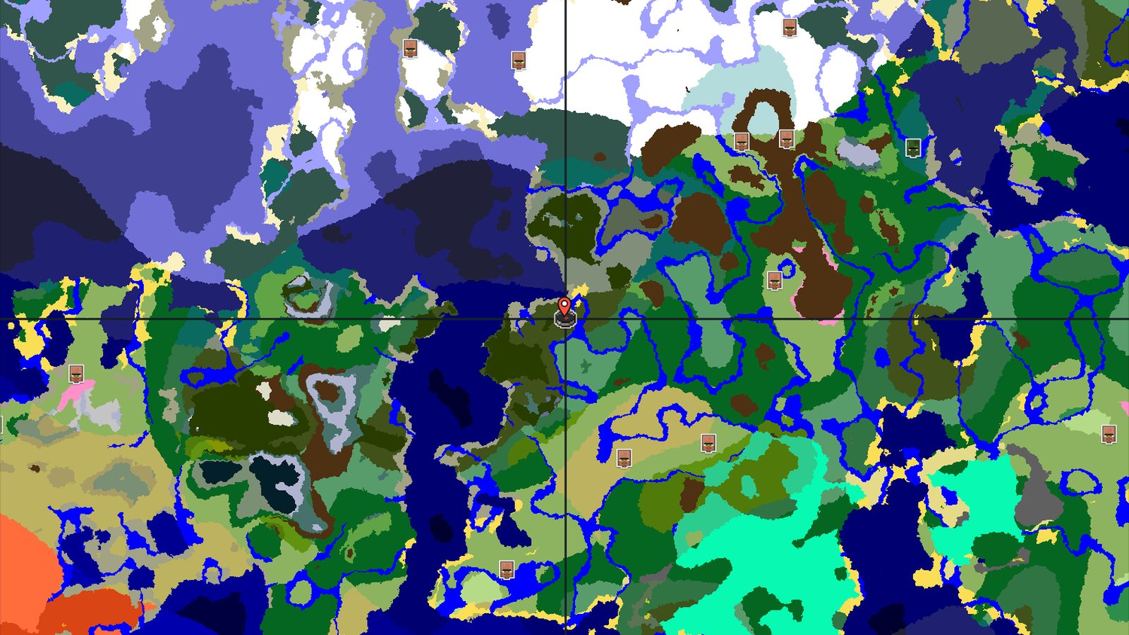 Dark Forest Beginnings with Quick Underground Loot — Minecraft seed preview