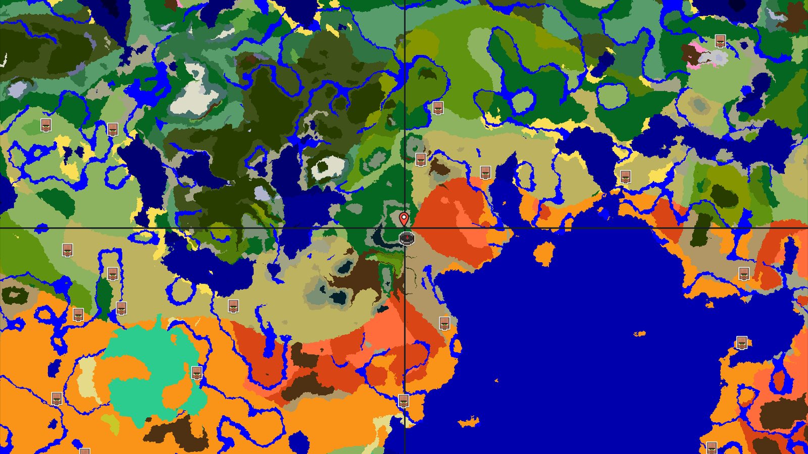 A Badlands and Forest Spawn with Nearby Ancient City — Minecraft seed preview