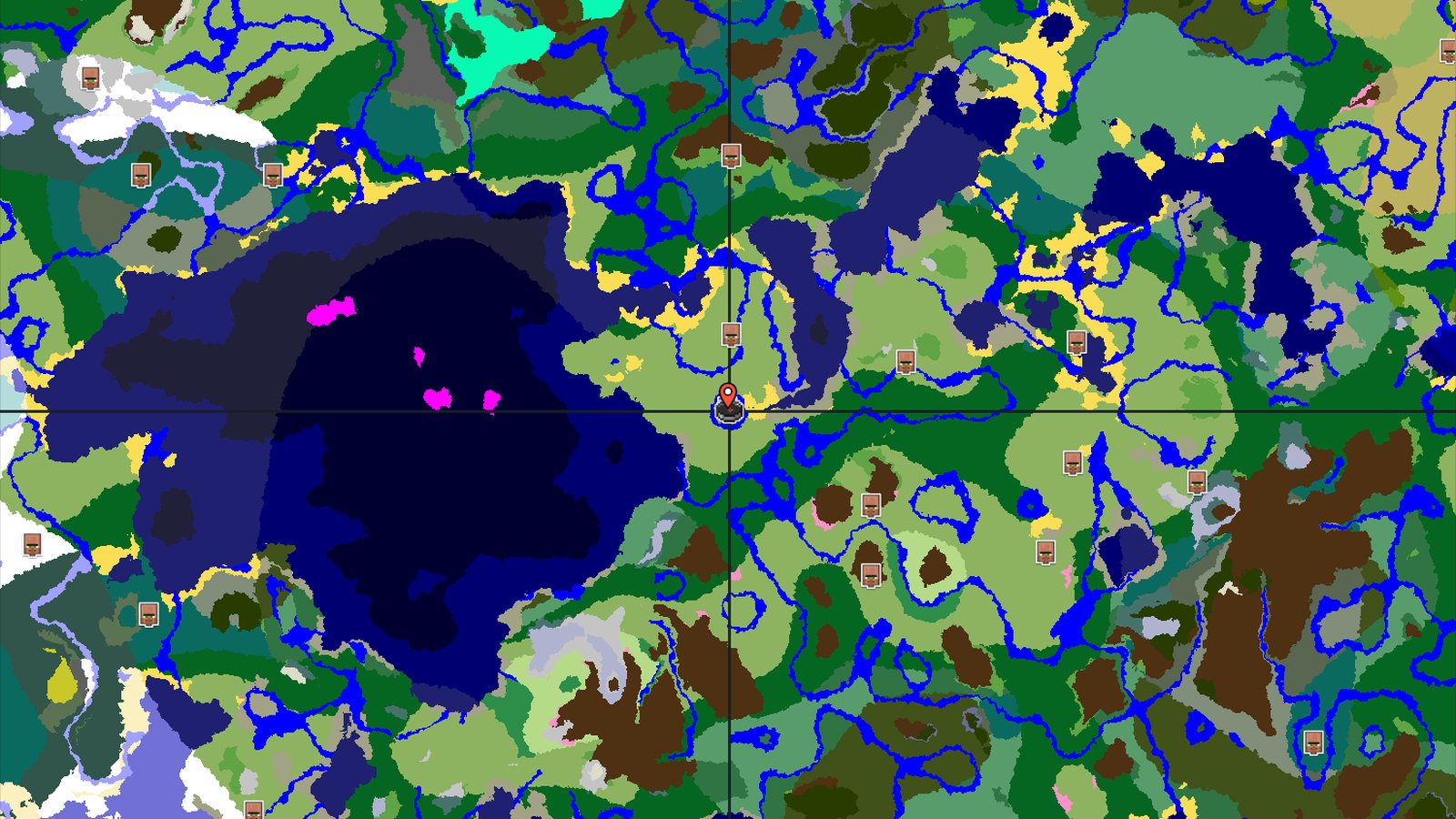 Quick Village Start with Nearby Mountains — Minecraft seed preview