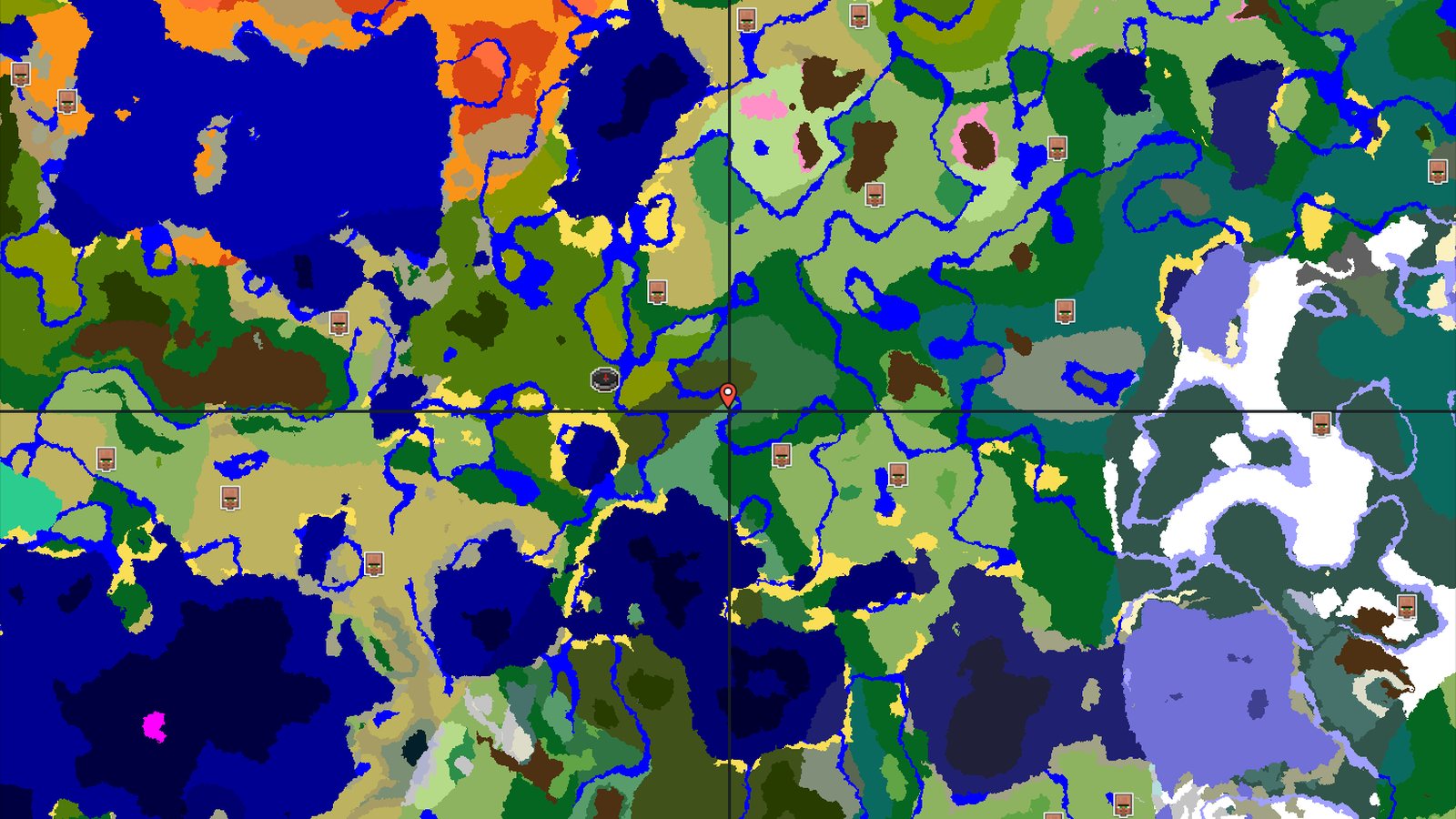 Jungle Spawn with Nearby Bamboo and Trial Chambers — Minecraft seed preview