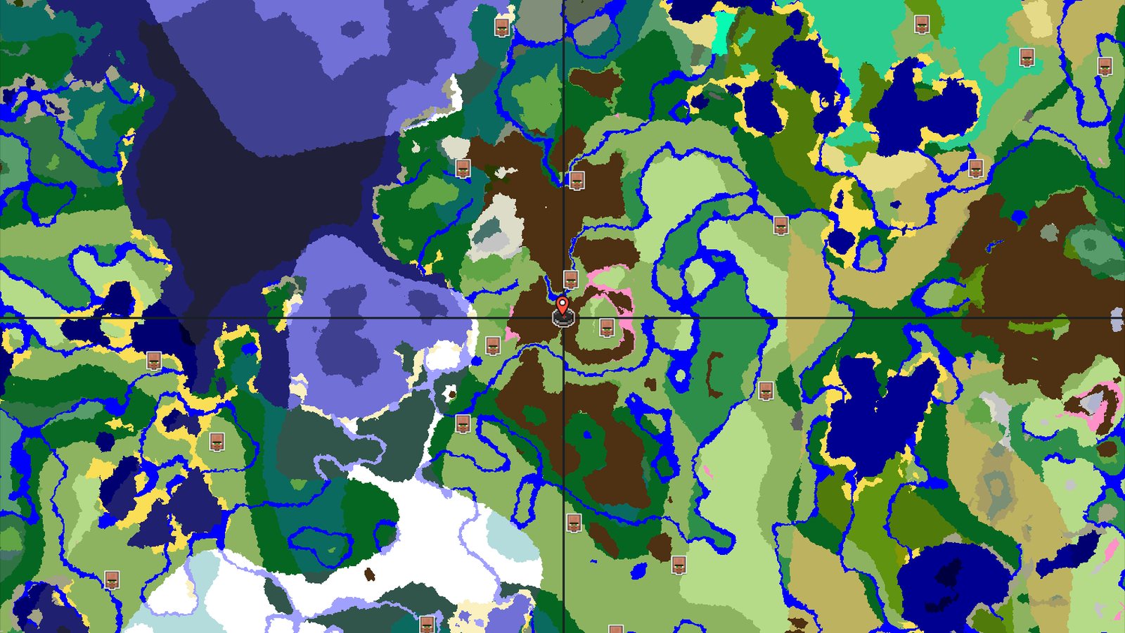 Cherry Grove and Ancient City Near Spawn — Minecraft seed preview