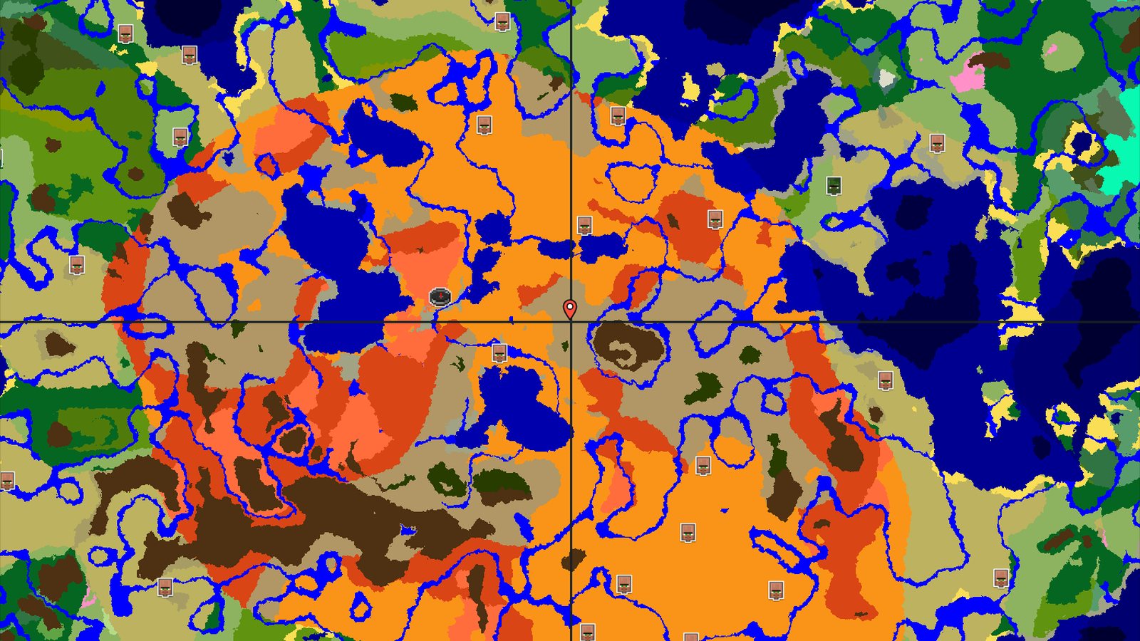 Eroded Badlands Spawn with Nearby Trial Chambers — Minecraft seed preview