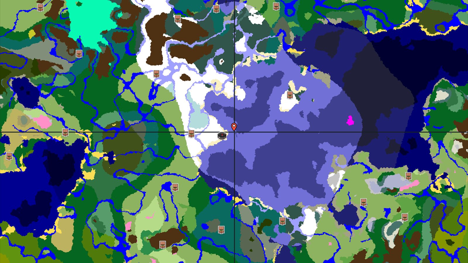 Ice Spikes Within Reach of a Cold Spawn — Minecraft seed preview