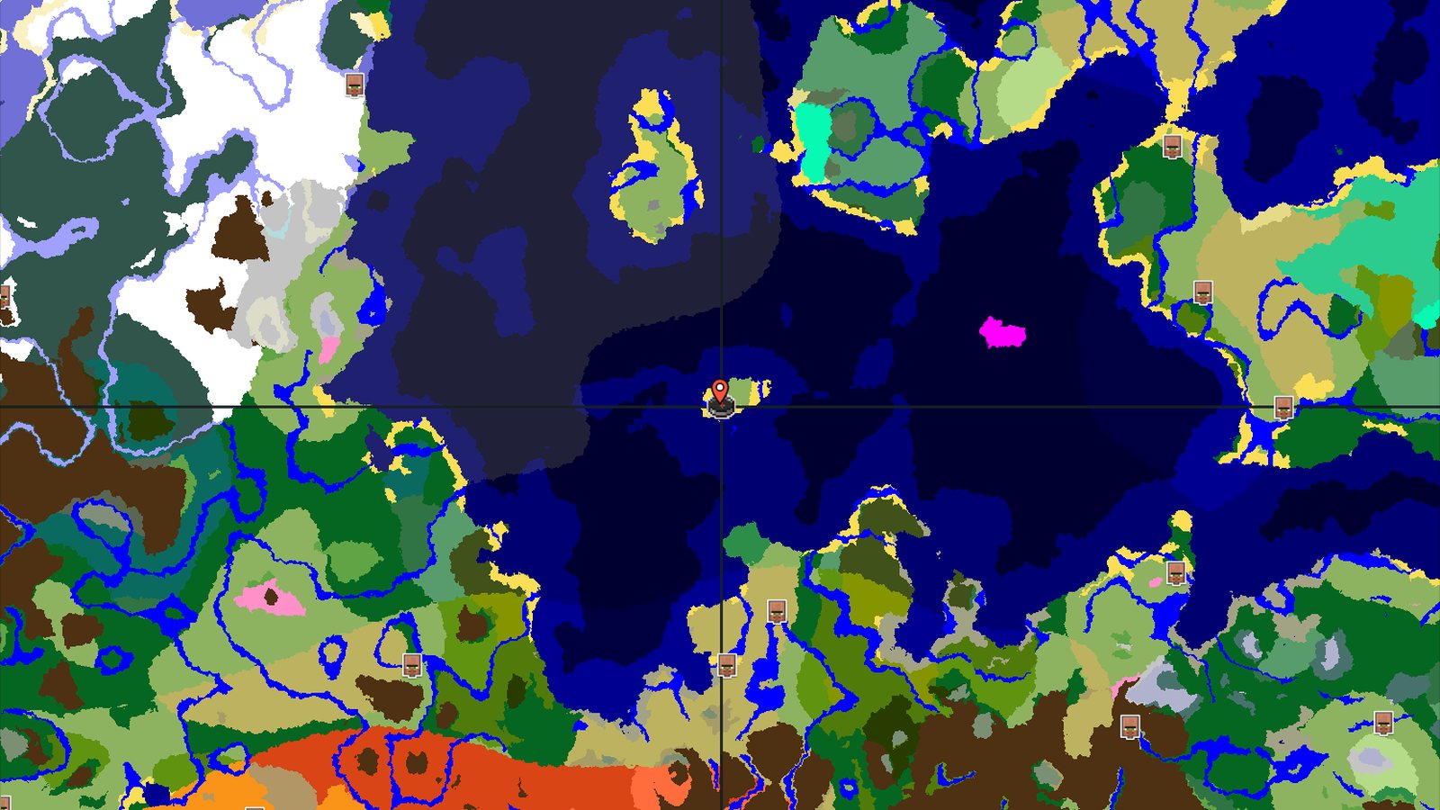 Island Spawn with a Close Trial Chamber and Ocean Views — Minecraft seed preview