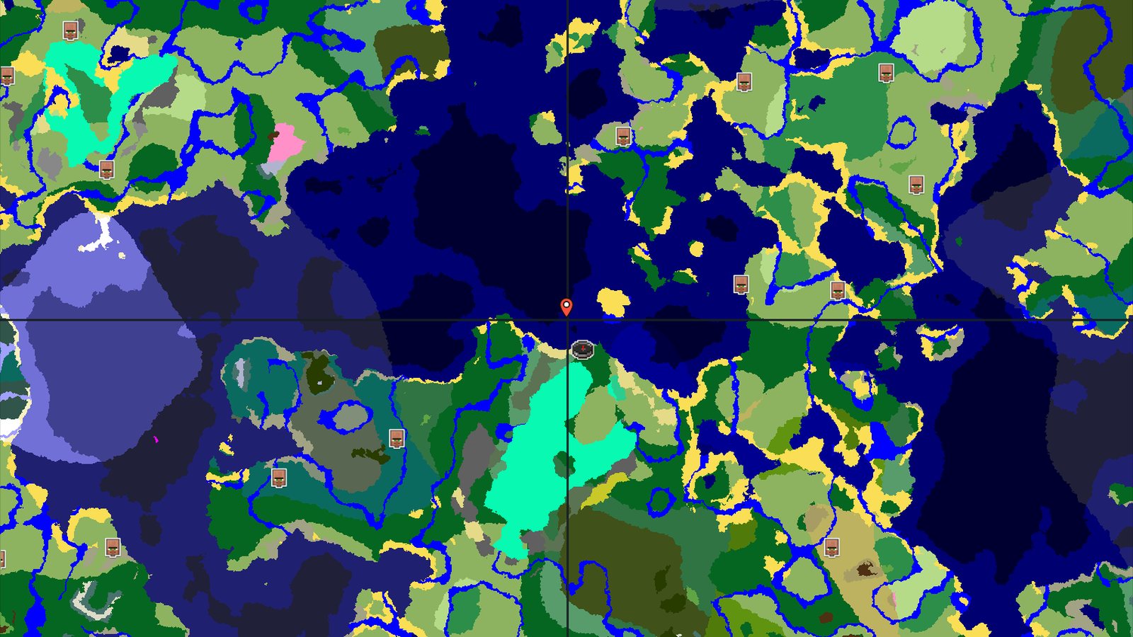 Trial Chambers and Swamp Hut Near a Varied Coastal Spawn — Minecraft seed preview