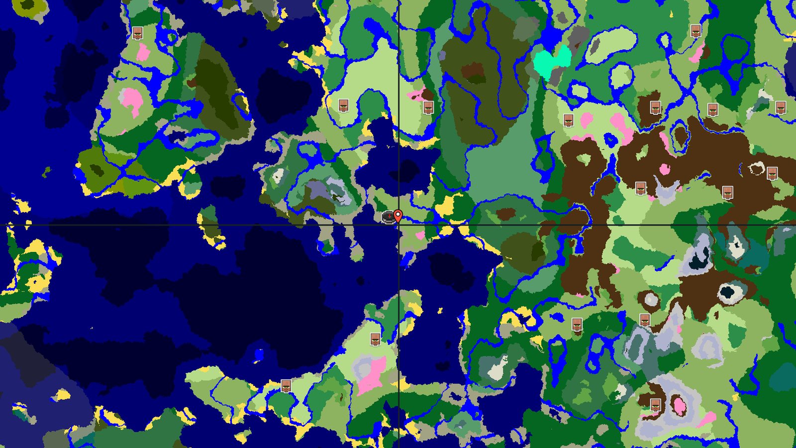 Ocean Spawn with Nearby Trial Chambers and Geode — Minecraft seed preview
