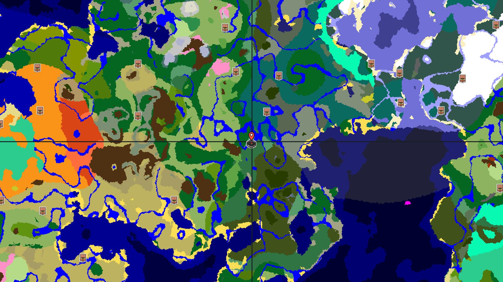 Trial Chambers and Woodland Mansion Near Spawn — Minecraft seed preview