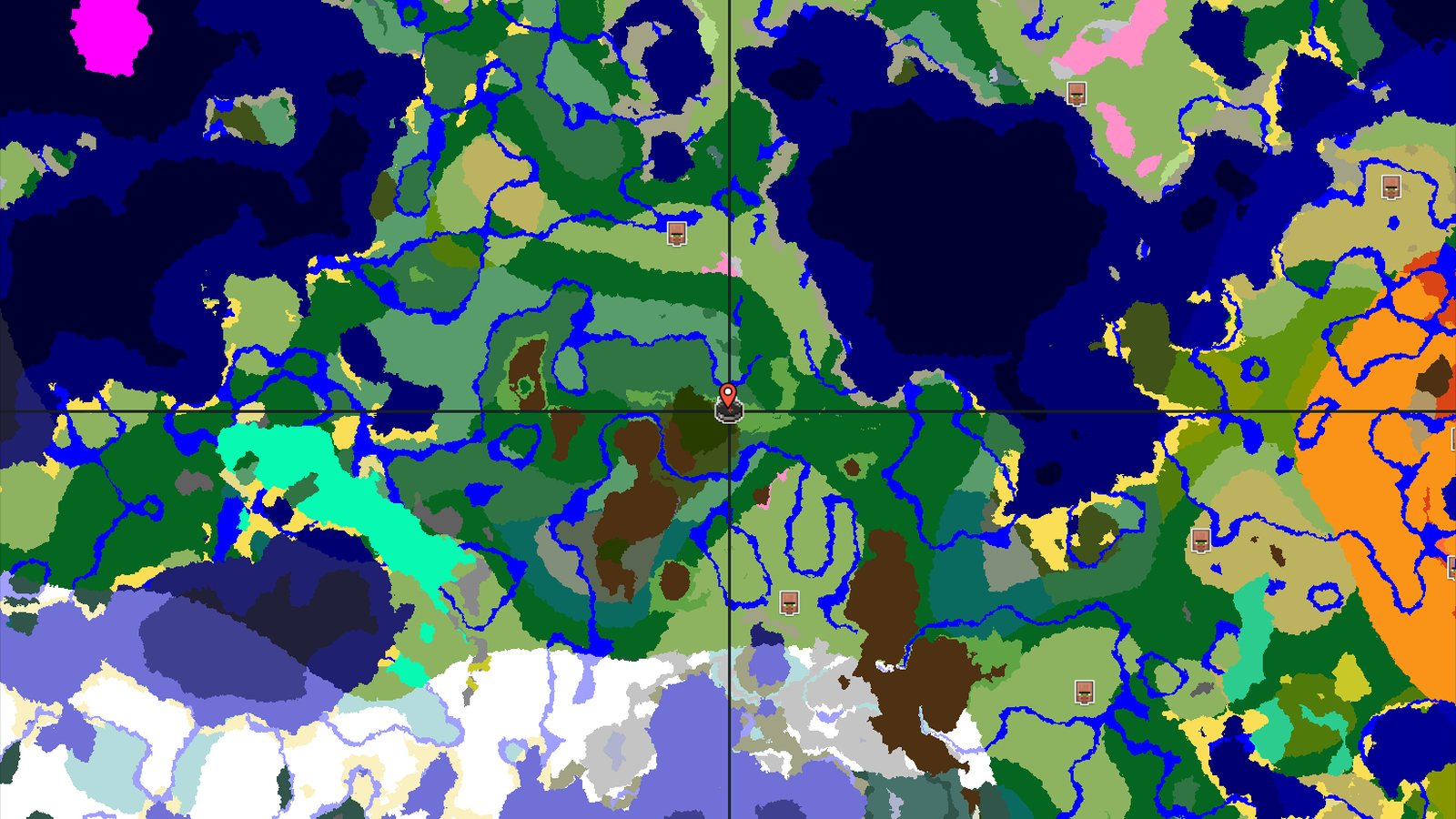 Spawn in a Meadow, Village Just 11 Blocks Away — Minecraft seed preview