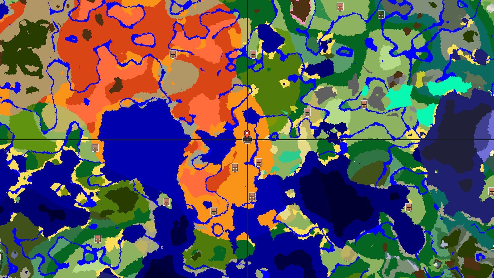 Desert Spawn with Nearby Trial Chambers — Minecraft seed preview