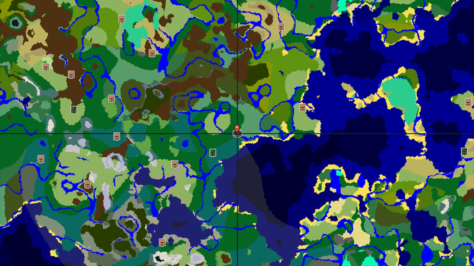 Trail Ruins and Abandoned Village in Taiga — Minecraft seed preview