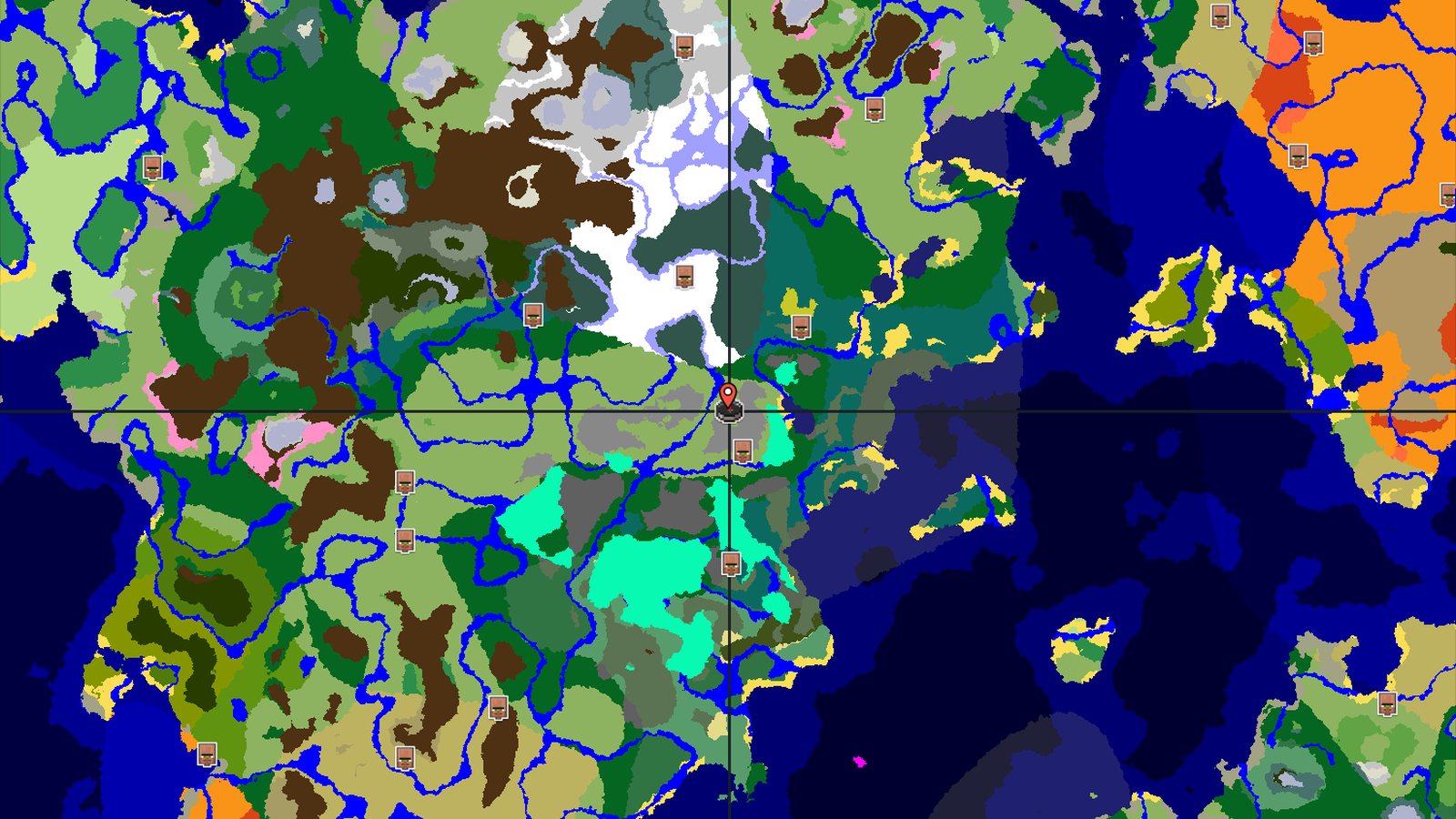 A Quiet Plains Start with Diverse Nearby Biomes — Minecraft seed preview