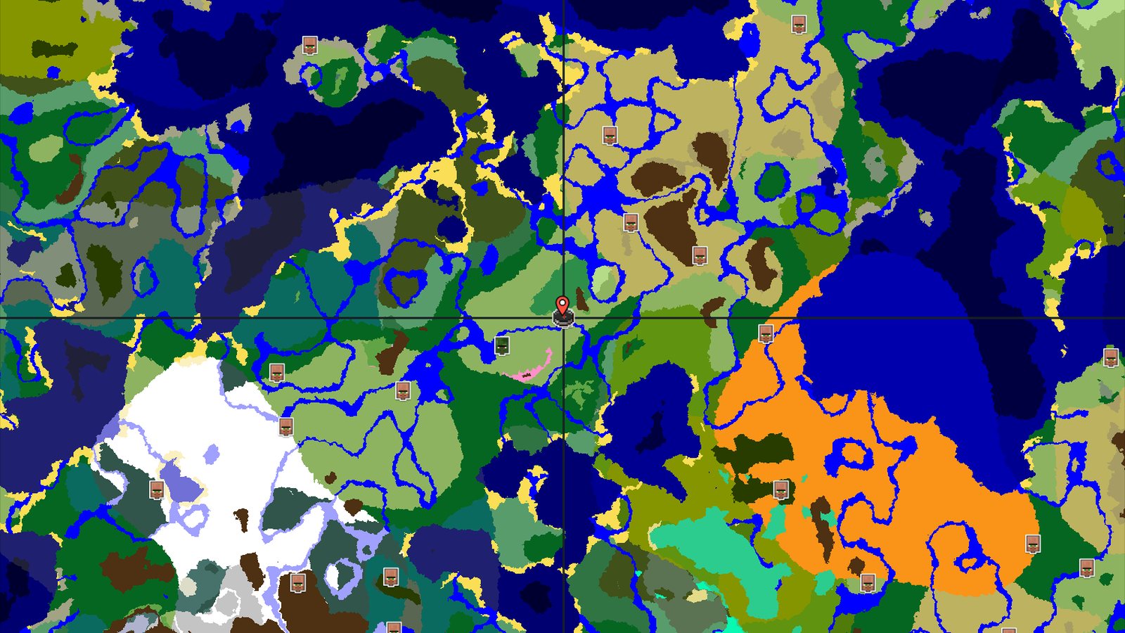 Village and Trial Chambers Near Spawn — Minecraft seed preview