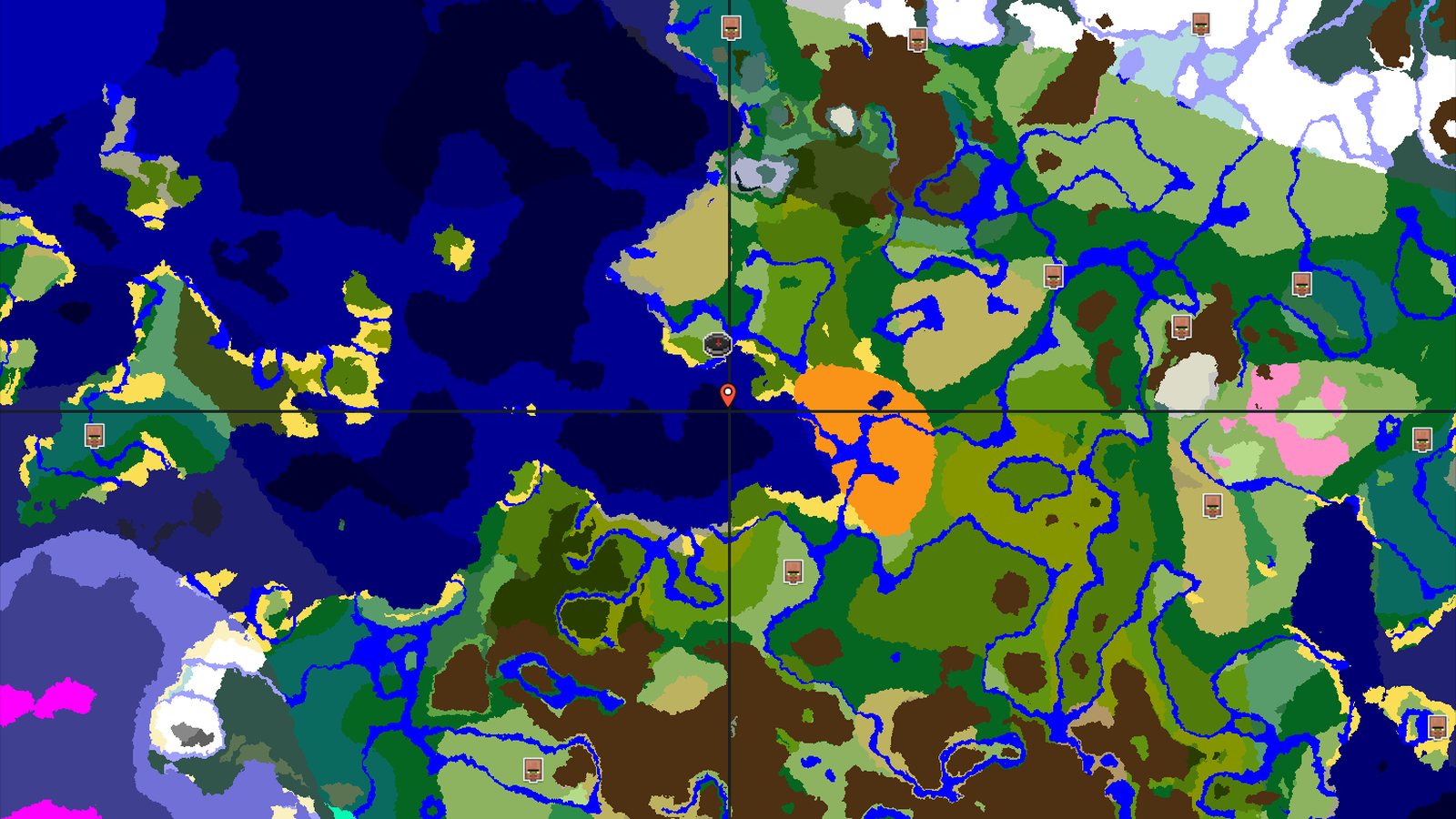 Jungle Start with Close Ocean Shipwreck — Minecraft seed preview