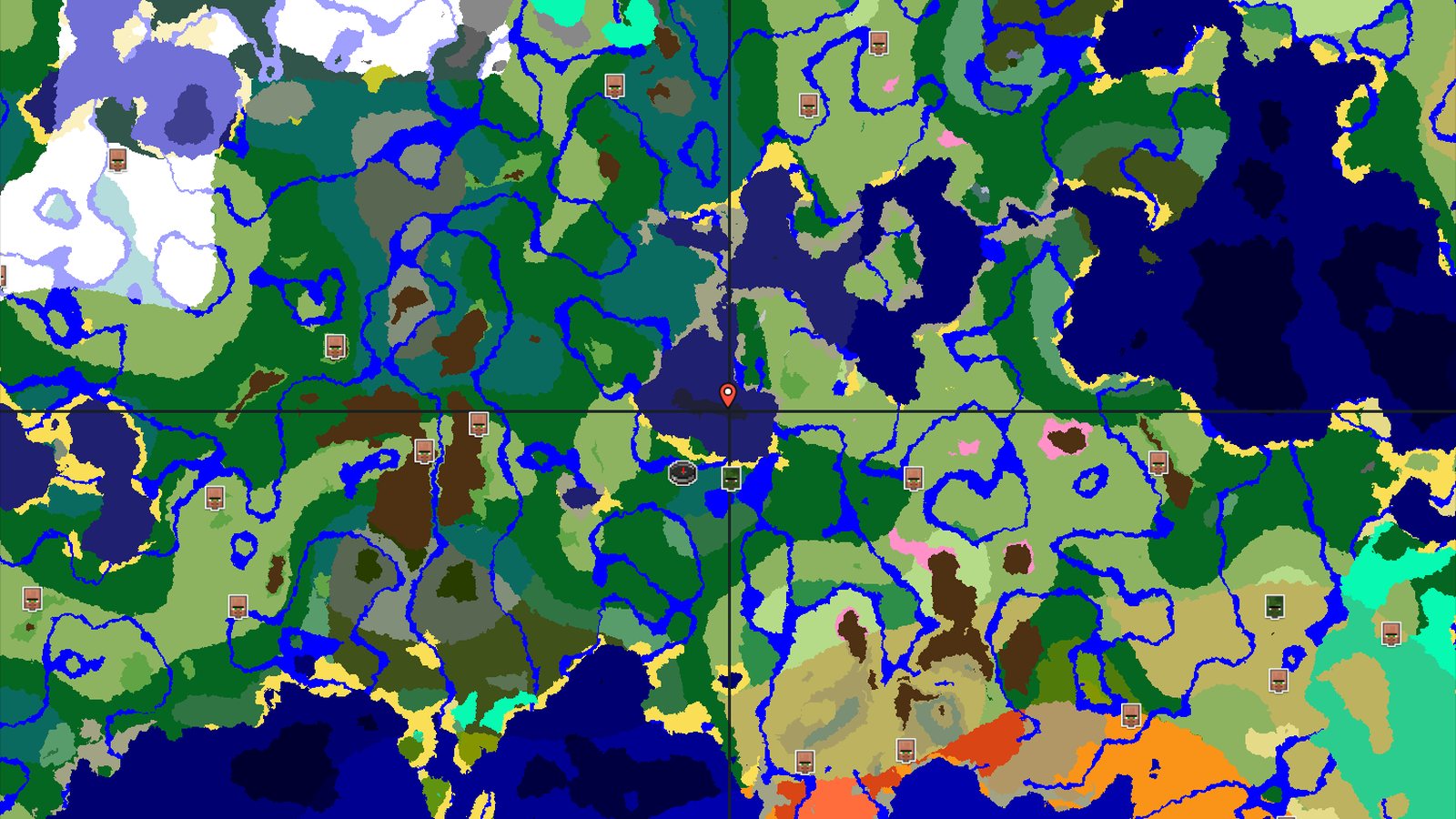 Forest Spawn With a Zombie Village Nearby — Minecraft seed preview