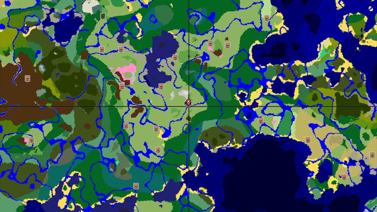 Snowy Slopes Near Spawn for a Mountain Base — Minecraft seed preview