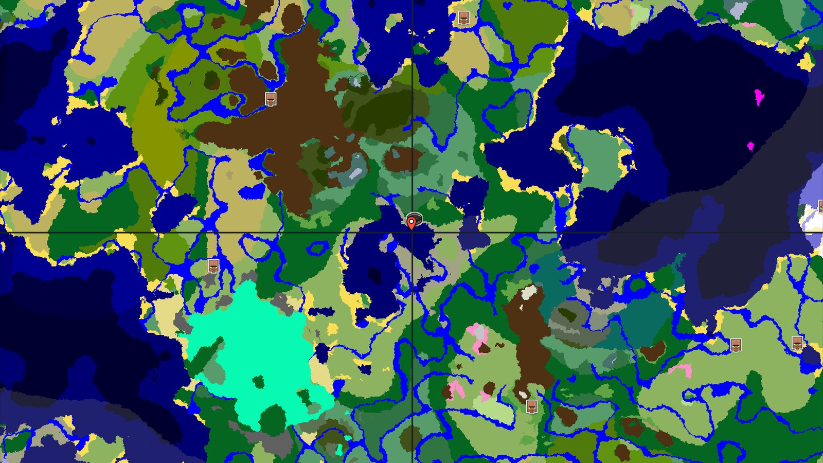Forest Spawn with Nearby Mansion and Stronghold — Minecraft seed preview