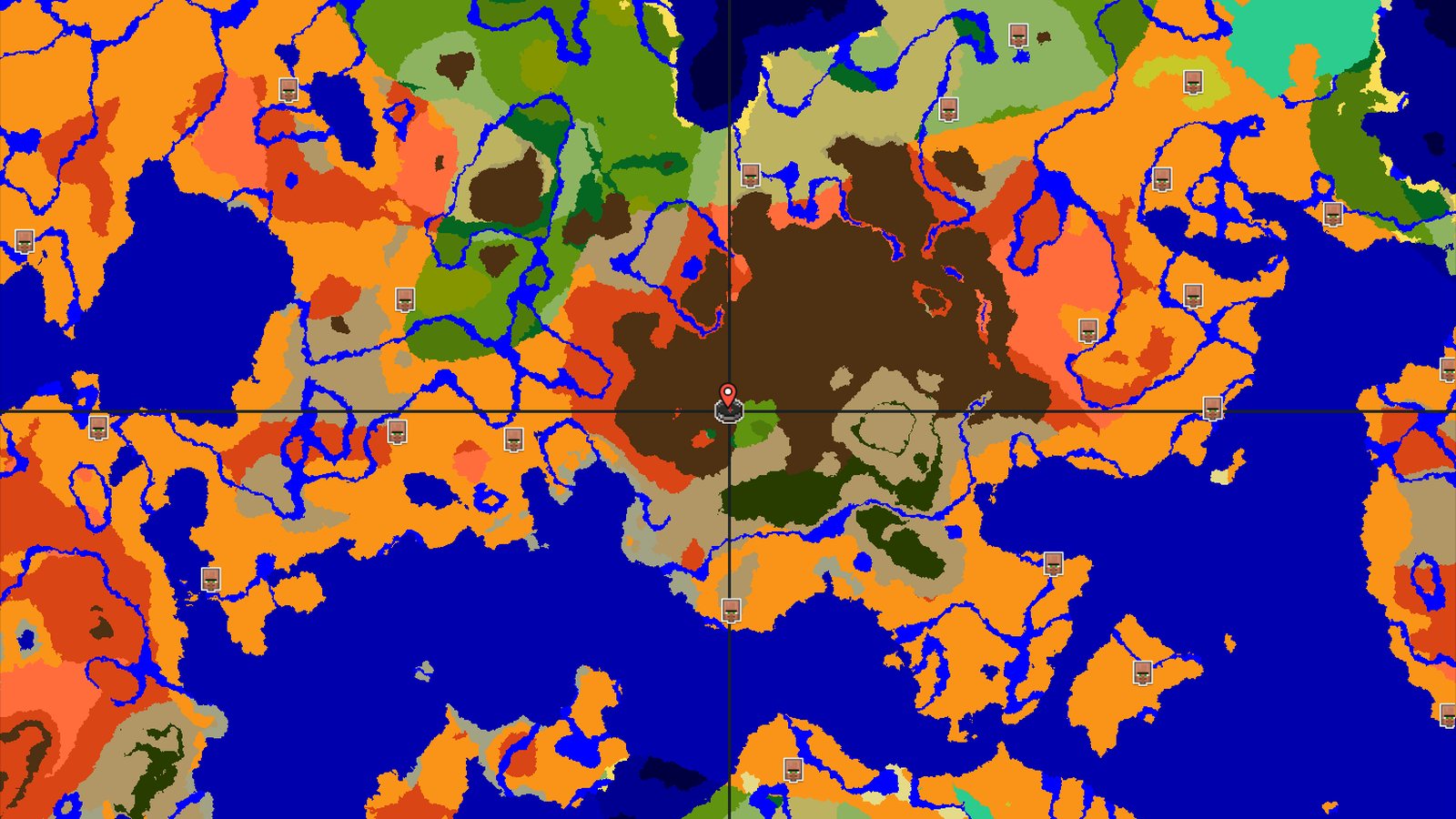 Spawn in a Plains, Explore Extensive Badlands — Minecraft seed preview
