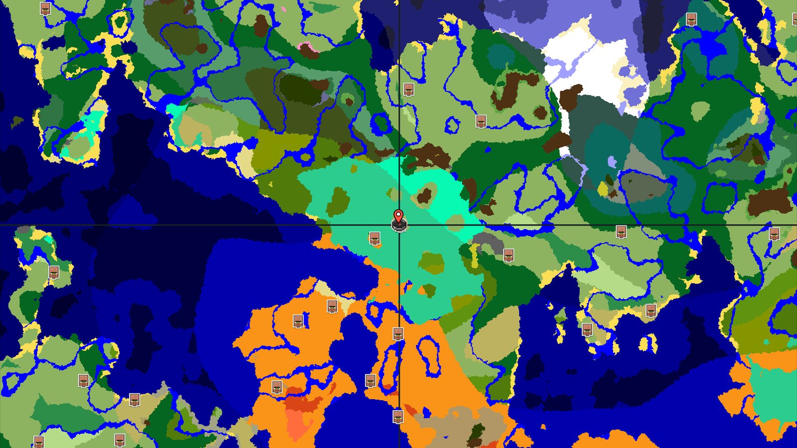 A Quick Village Start with Hidden Jungle Biomes — Minecraft seed preview