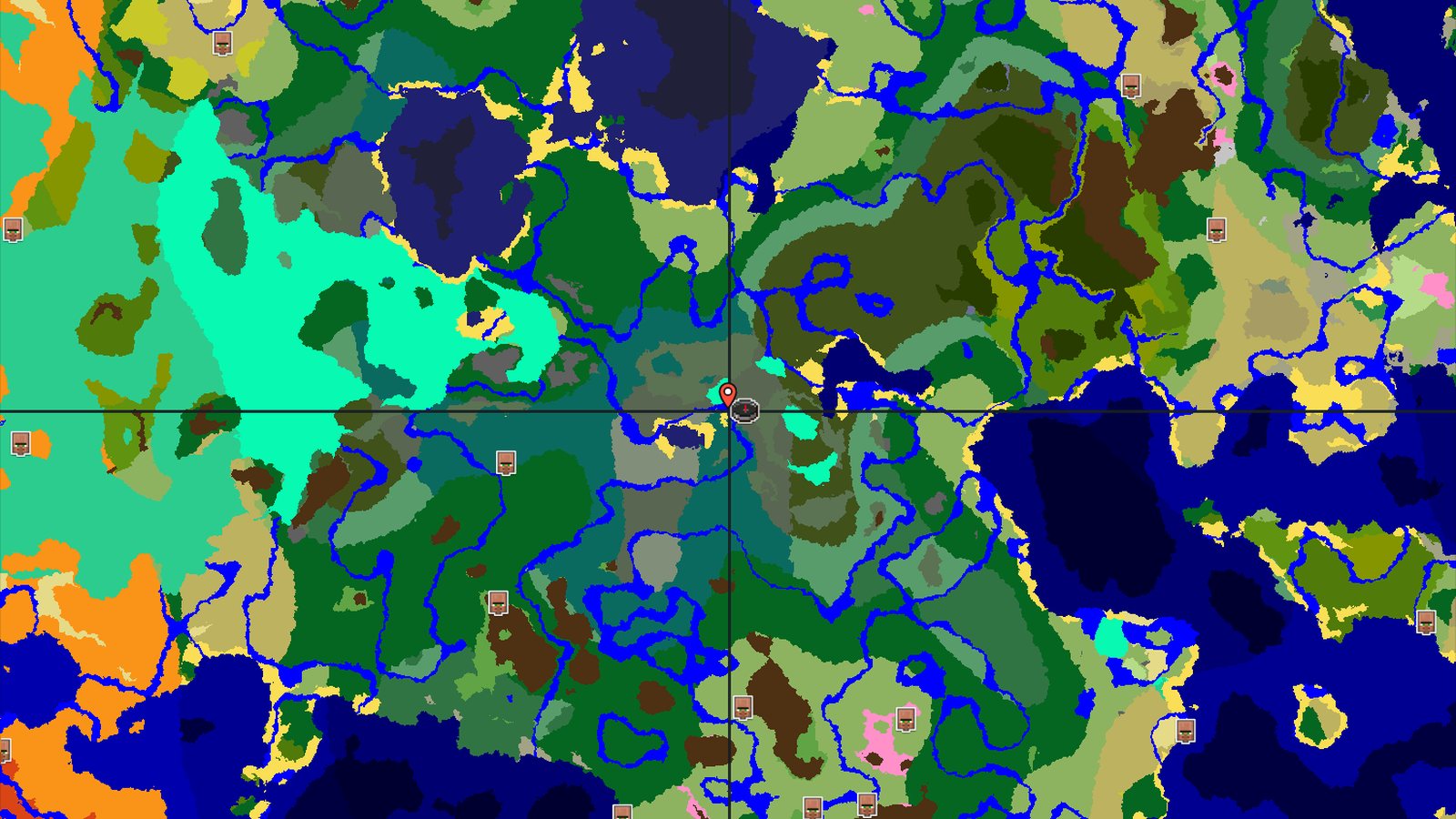 Trial Chambers and Trail Ruins Near Taiga Spawn — Minecraft seed preview