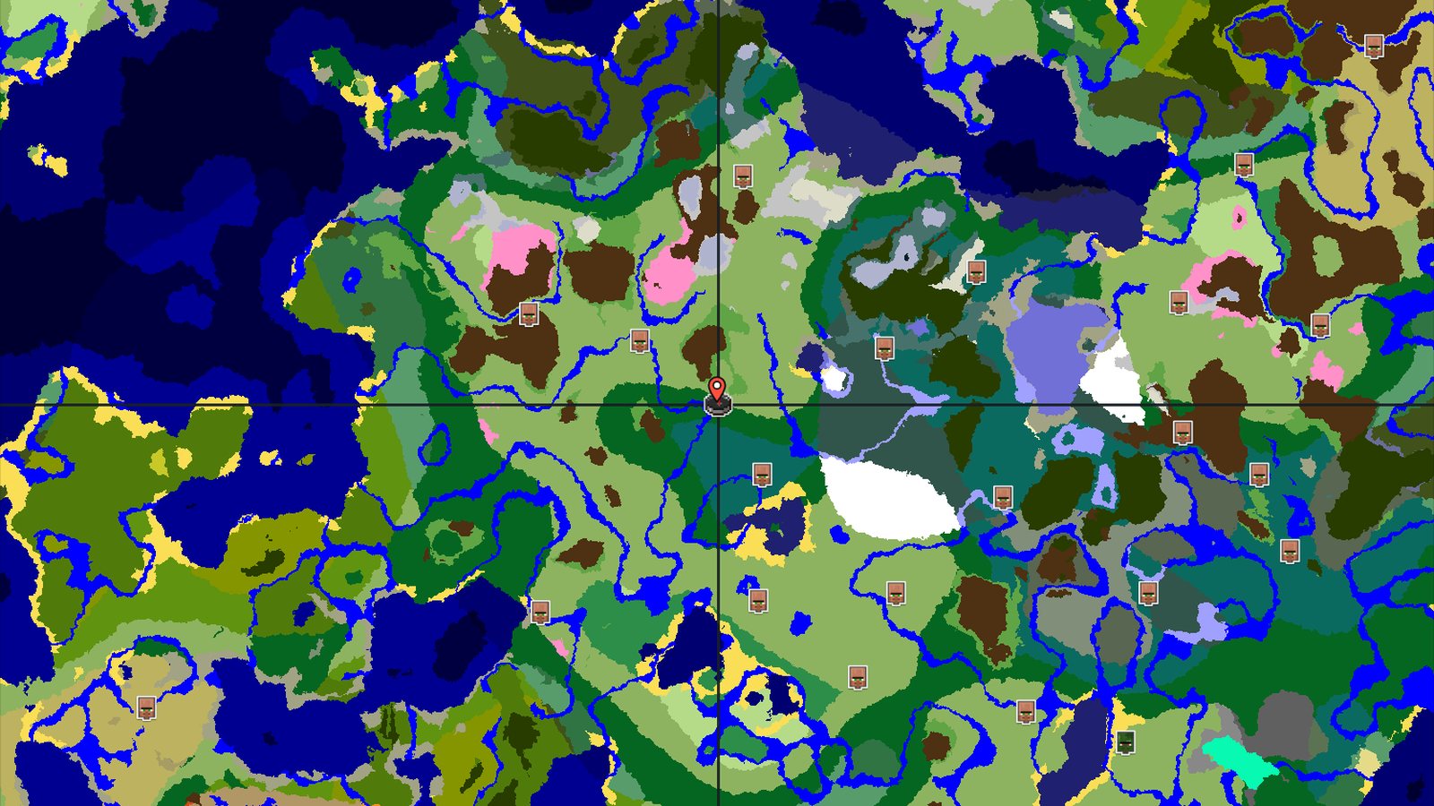 Forest Spawn with Nearby Trial Chambers — Minecraft seed preview