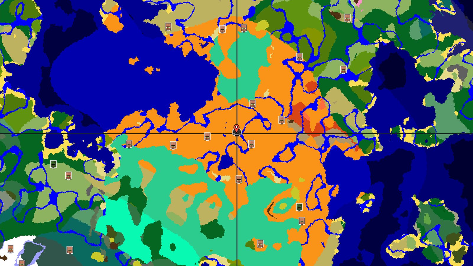 Desert Spawn with Nearby Trial Chambers — Minecraft seed preview