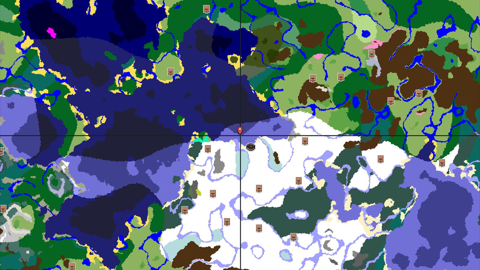 Ice Spikes Near Spawn with Close Igloo — Minecraft seed preview