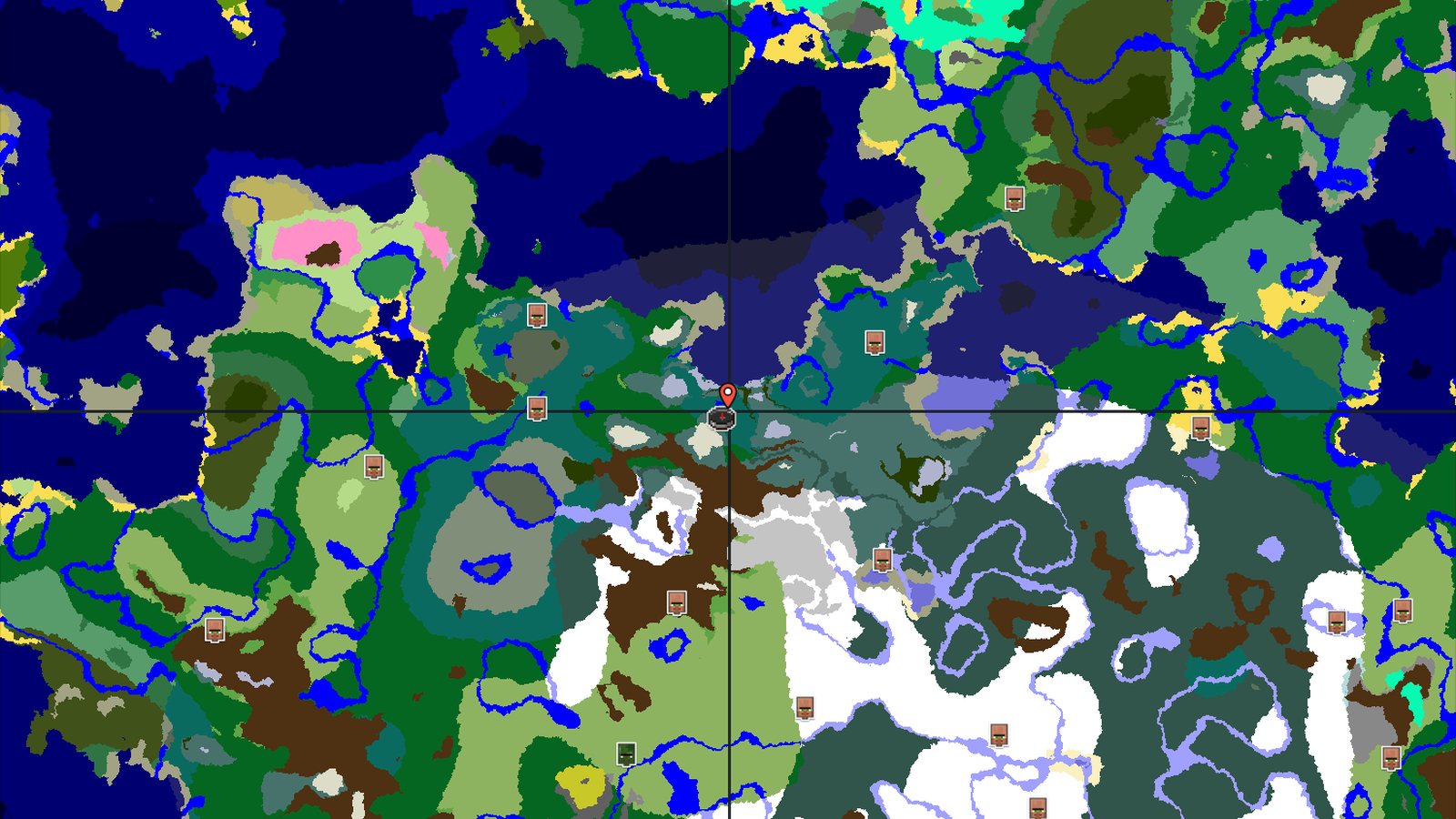 Ancient City Near Spawn, Alpine Forest — Minecraft seed preview