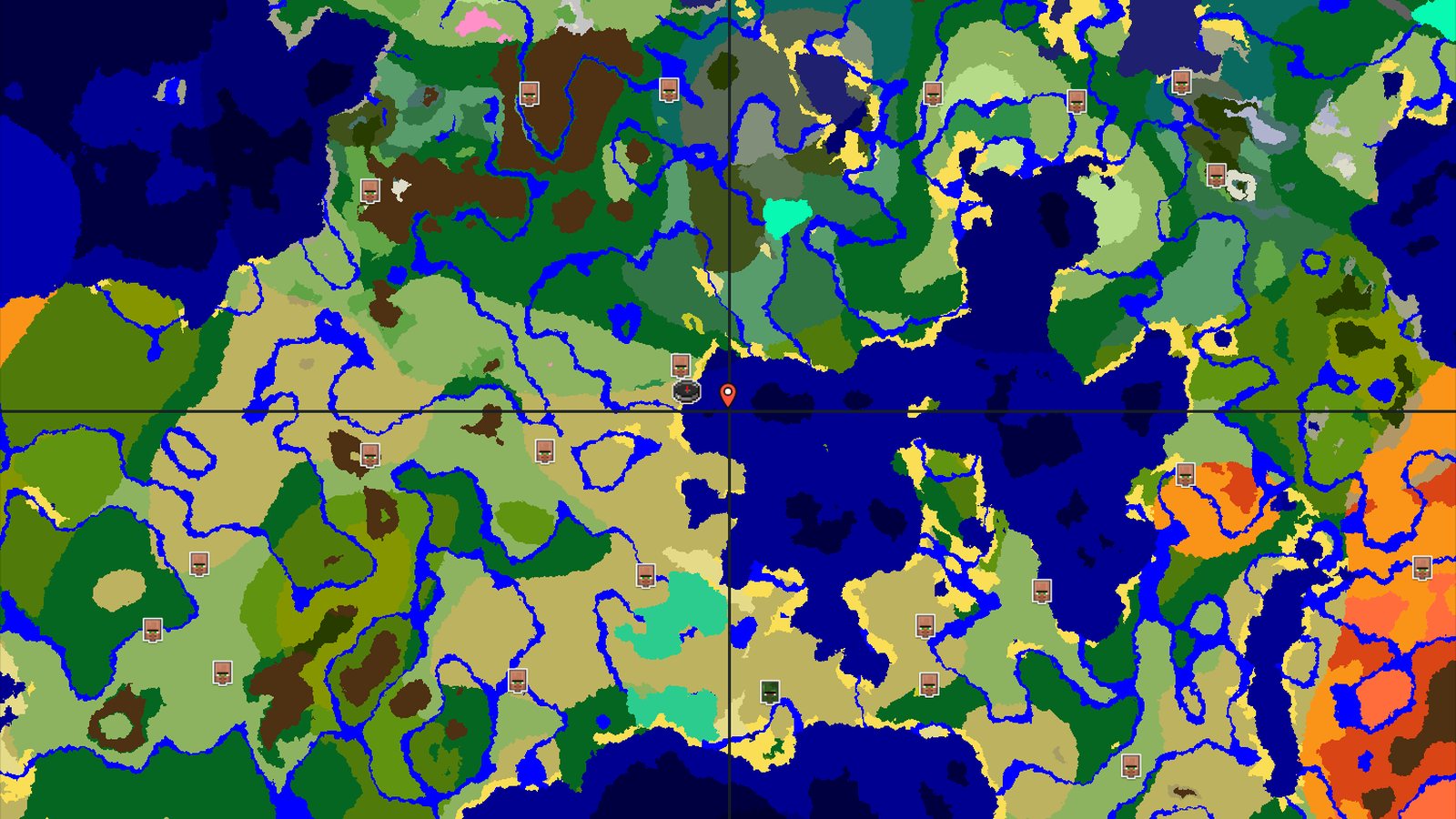 Savanna Spawn with a Close Trial Chambers and Village — Minecraft seed preview