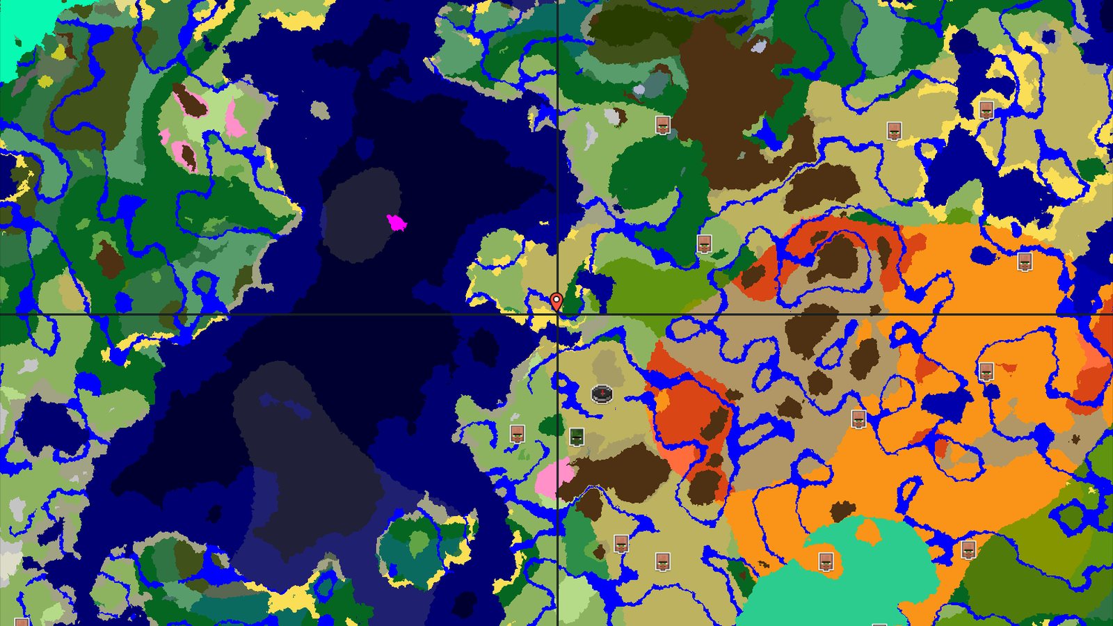 Savanna Spawn with a Close Abandoned Village — Minecraft seed preview