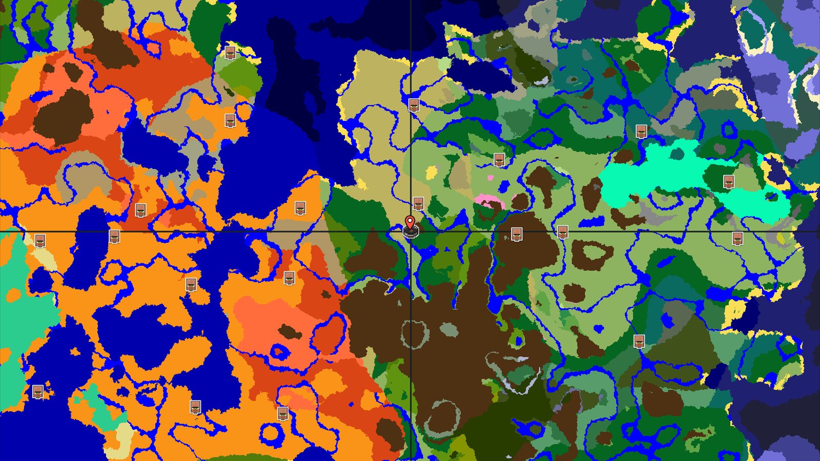Savanna Spawn With Nearby Trial Chambers — Minecraft seed preview