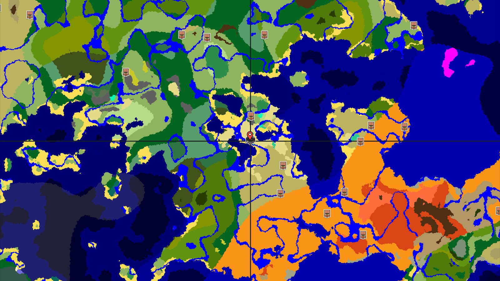 Swamp Hut at Spawn in a Varied Coastal World — Minecraft seed preview