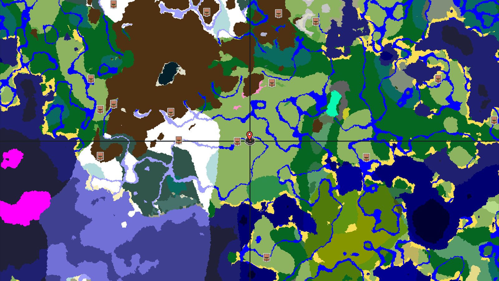 A Quiet Plains Spawn with Early Village Access — Minecraft seed preview