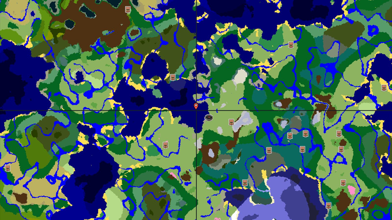Spawn in Plains with Close Ocean Ruins and Trial Chambers — Minecraft seed preview