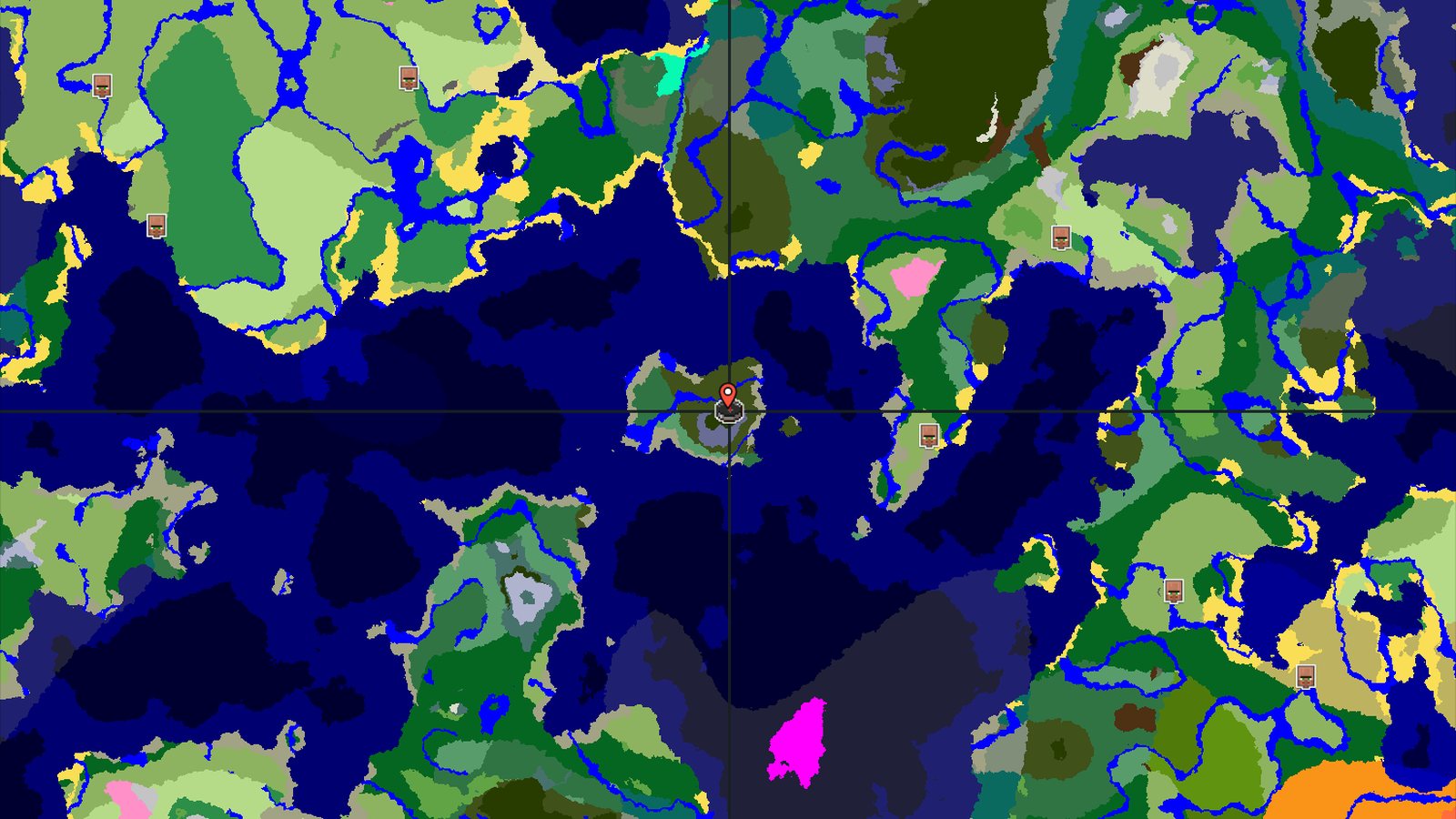 Island Spawn with Close Trial Chambers — Minecraft seed preview