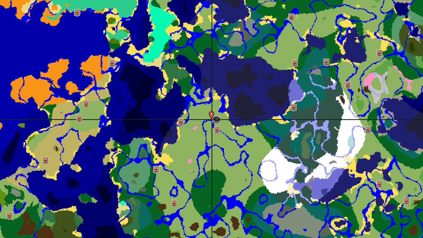 Dappled Forest with a Cherry Grove — Minecraft seed preview
