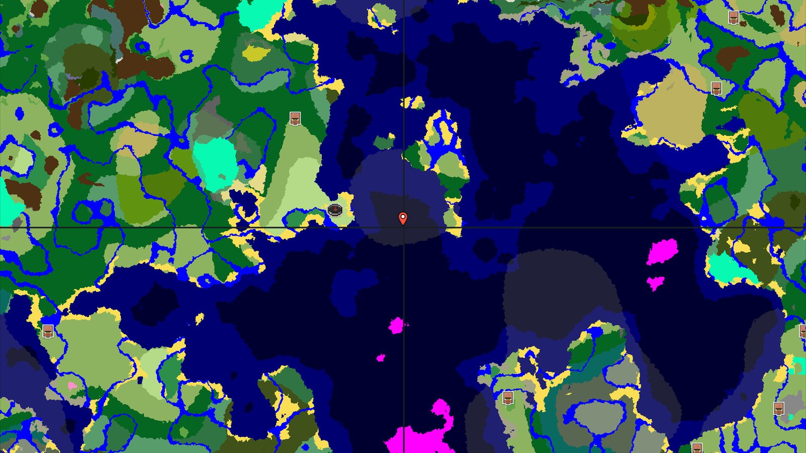 A Coastal Start with Substantial Ocean Exploration — Minecraft seed preview