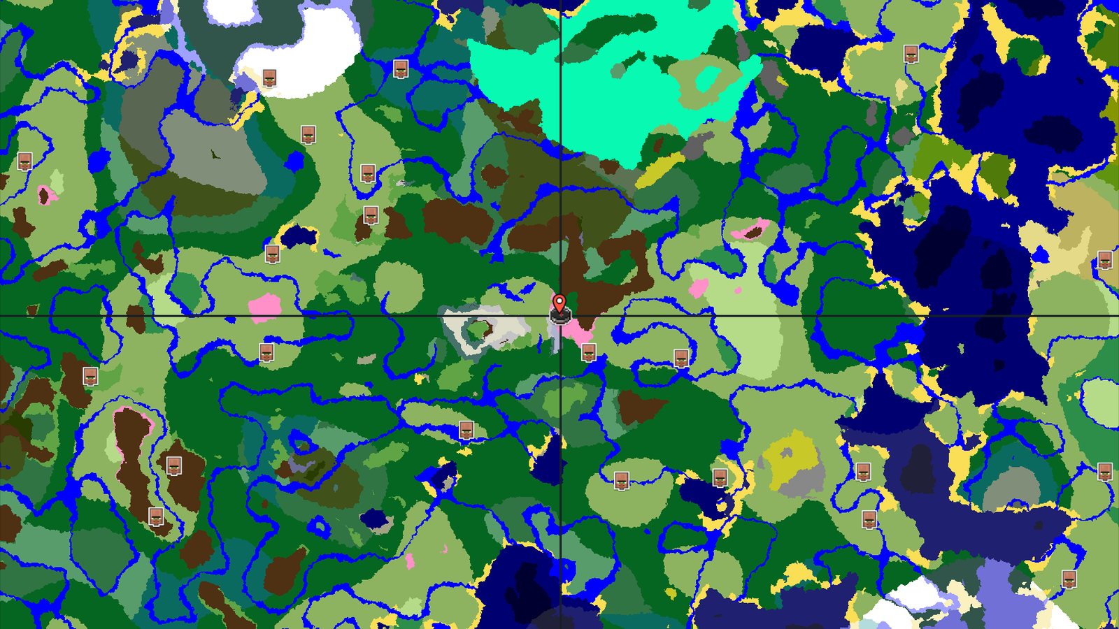 Spawn in a Cherry Grove, Ancient City nearby — Minecraft seed preview