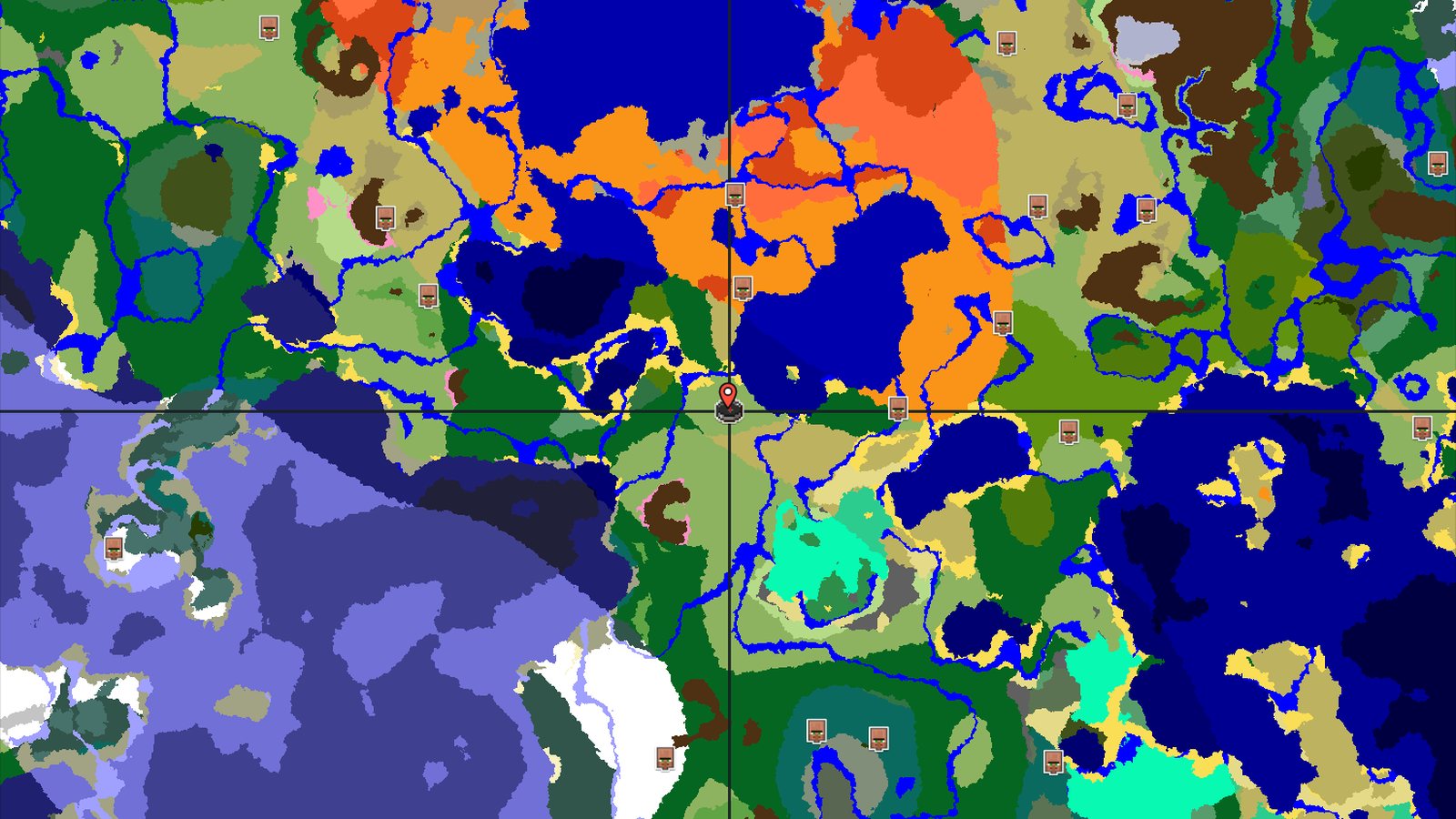 A Modest Plains Spawn with Near Cherry Blossoms — Minecraft seed preview