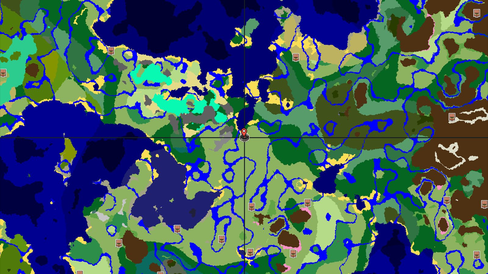 Spawn in a Village, Explore Nearby Hills and Forests — Minecraft seed preview