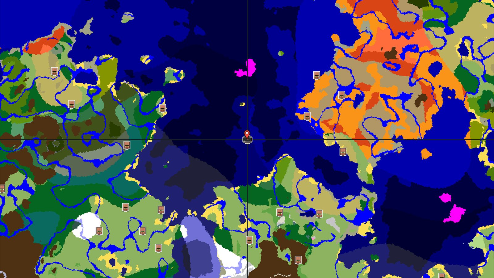 Dark Forest Spawn with Close Shipwreck — Minecraft seed preview
